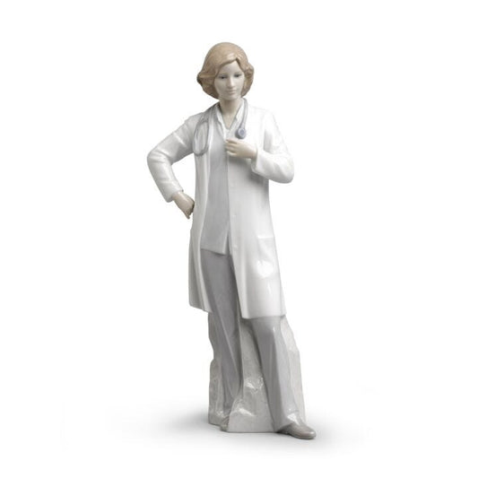 Female Doctor Figurine