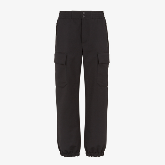 Black Fabric Trousers