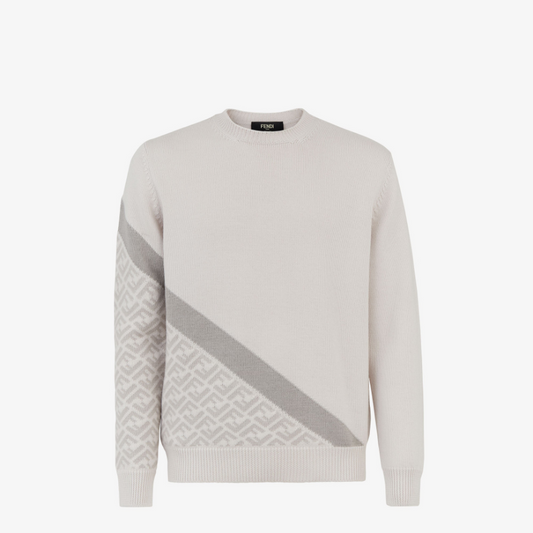 White Wool Jumper