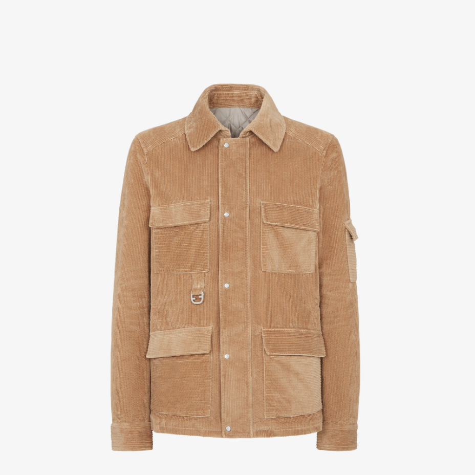 Light Brown Corduroy Blouson