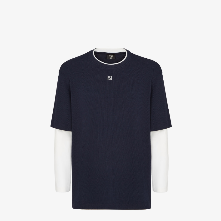 Blue Cotton T-Shirt