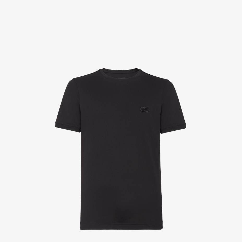 Black Jersey T-Shirt