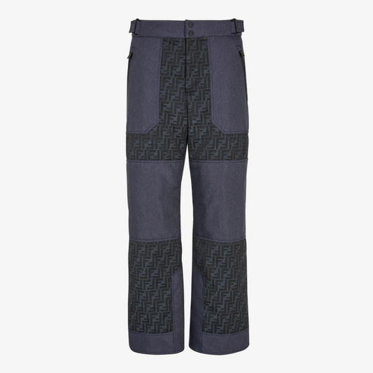 Blue FF Jacquard Trousers