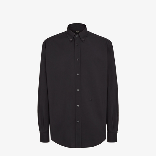 Black Wool Shirt