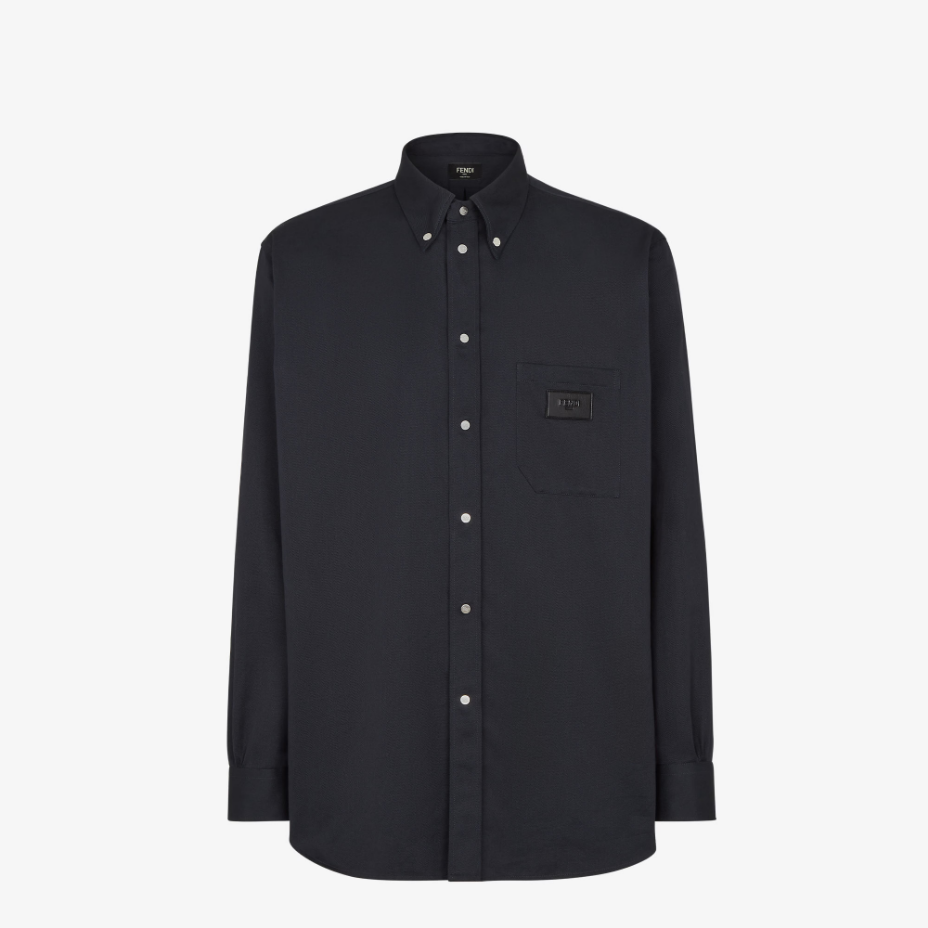 Black Denim Shirt