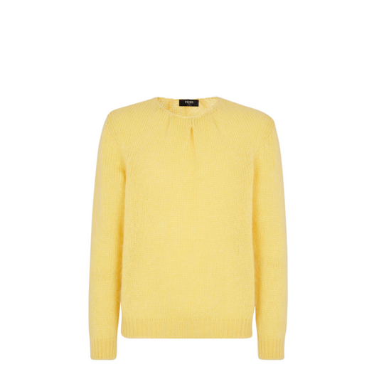 Yellow Mohair Jumper