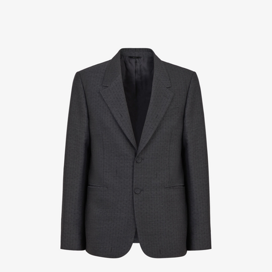 Grey Wool Blazer