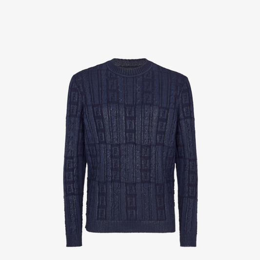 Blue Wool Jumper