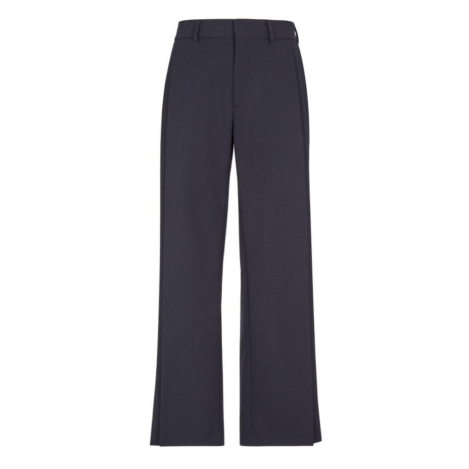 Blue Wool Trousers