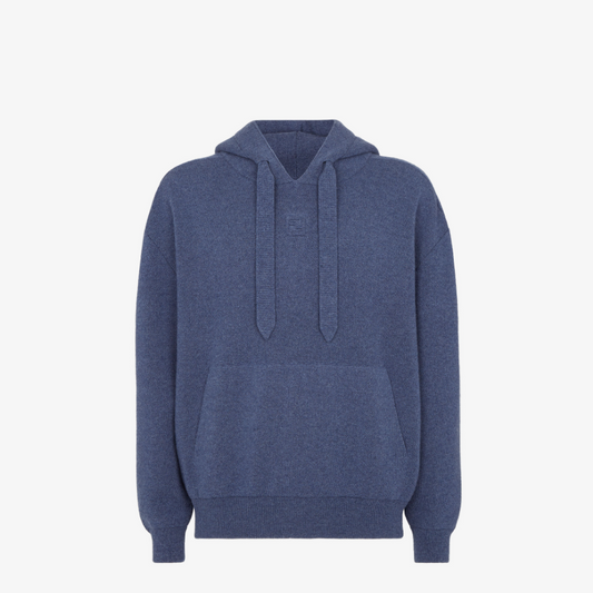 Blue Wool Sweatshirt