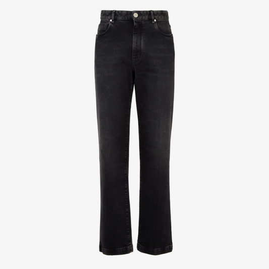 Black Denim Trousers