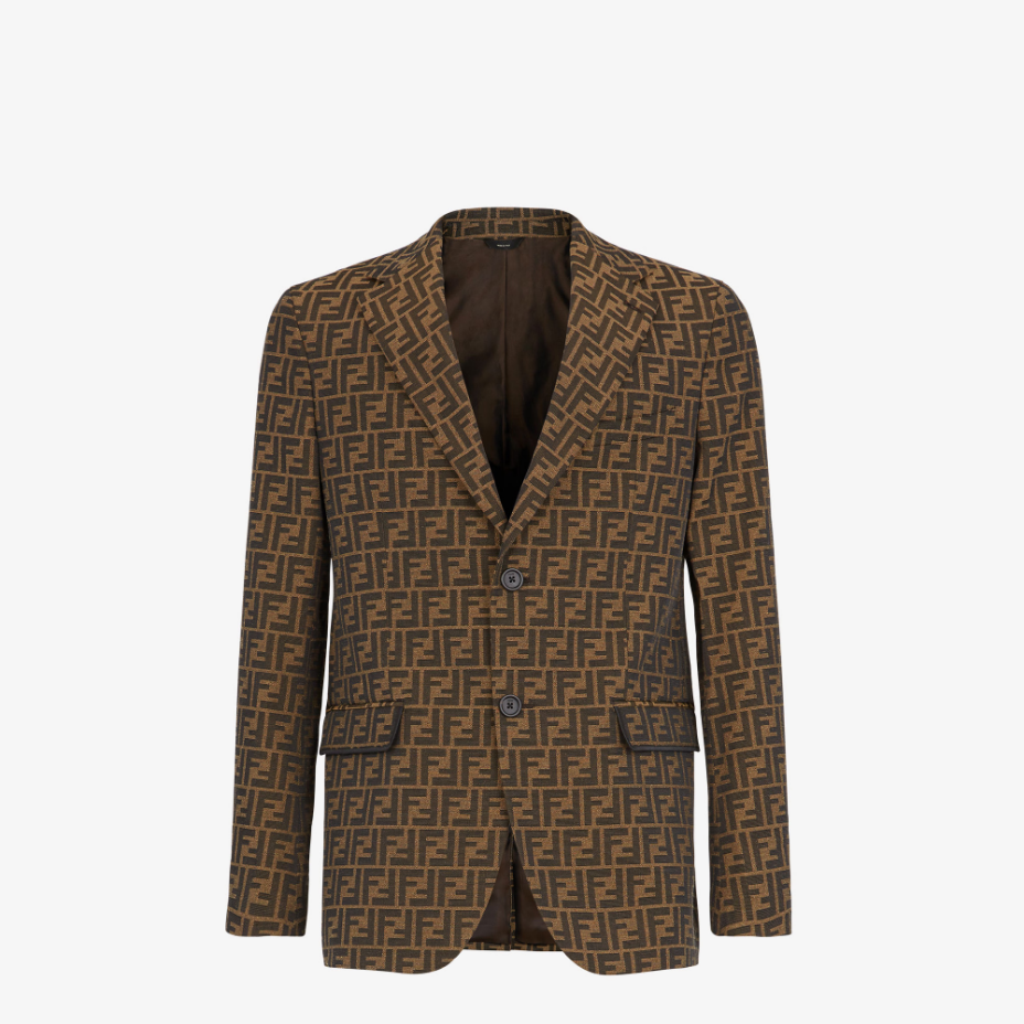 FF Jacquard Fabric Blazer