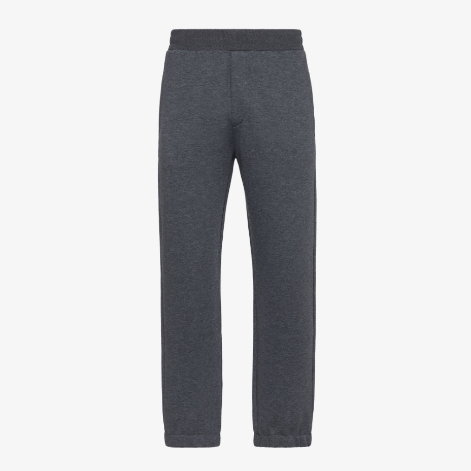 Dark Grey Cotton Trousers