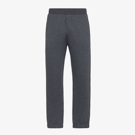 Dark Grey Cotton Trousers