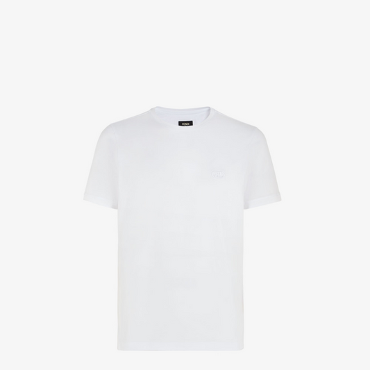 White Jersey T-Shirt