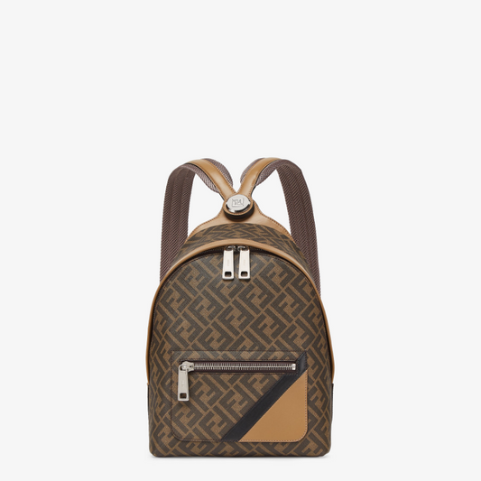 Fendi Chiodo Small Fendi Diagonal Backpack