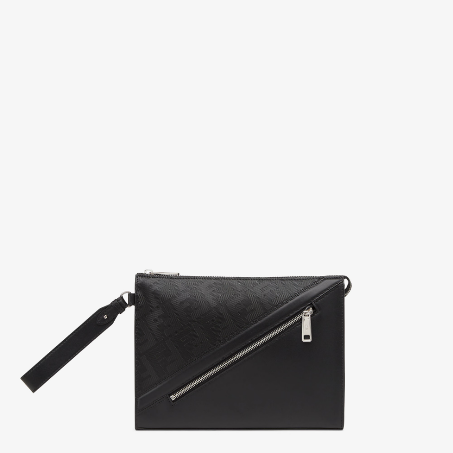 Fendi Shadow Diagonal Clutch