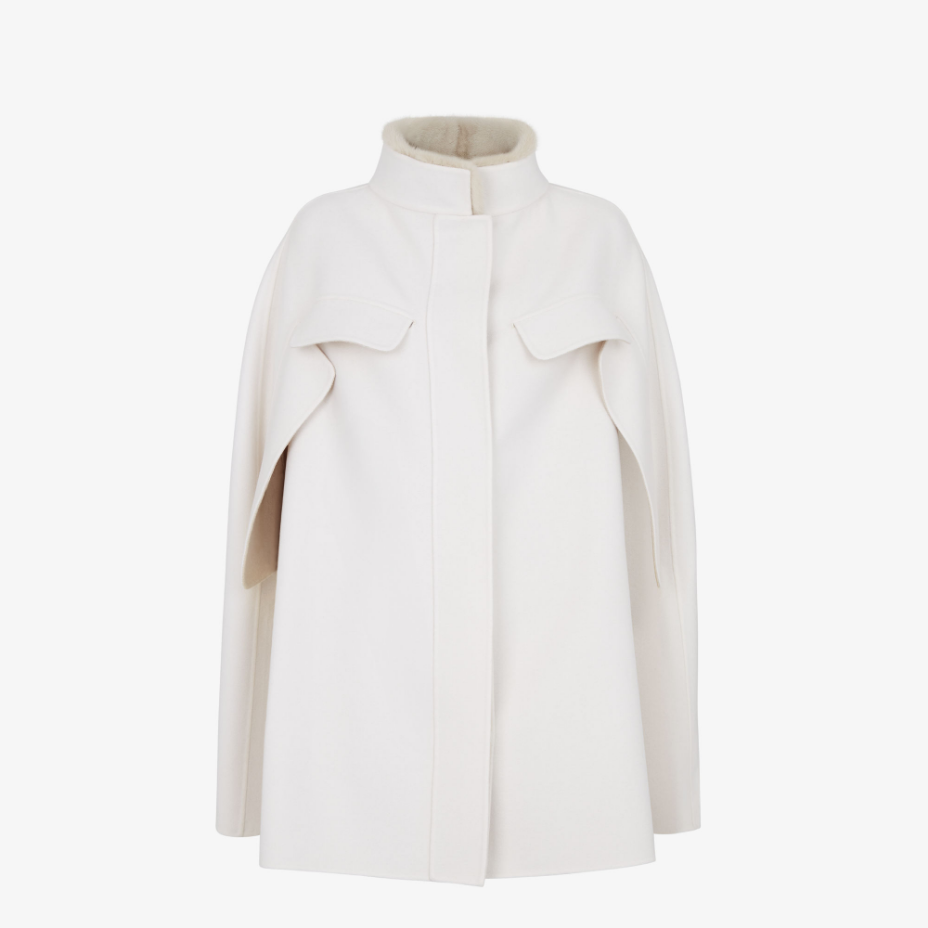 White Cashmere Cape