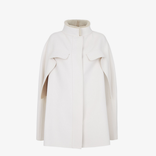 White Cashmere Cape