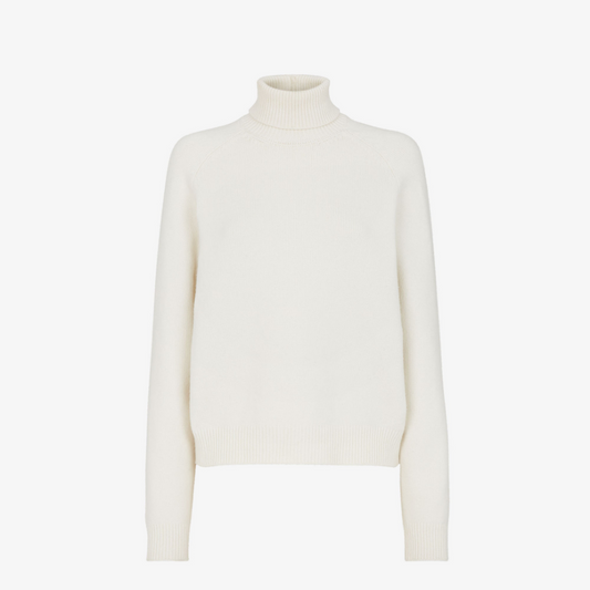 White Cashmere Pullover