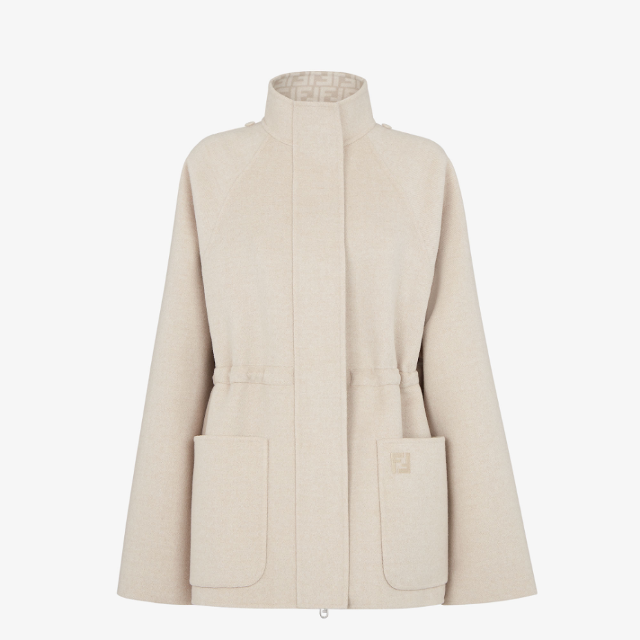 Beige Wool Jacket