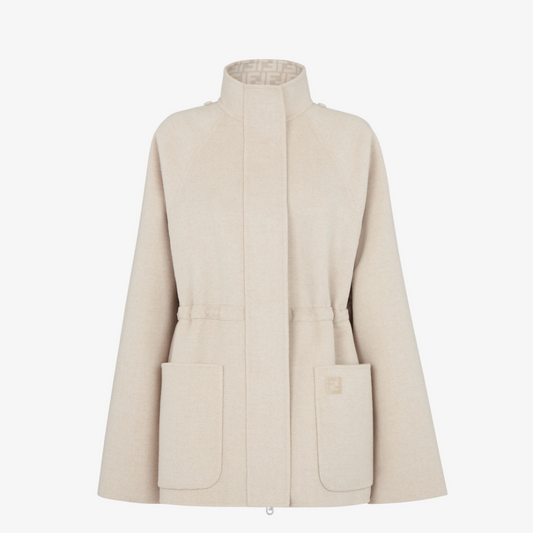 Beige Wool Jacket