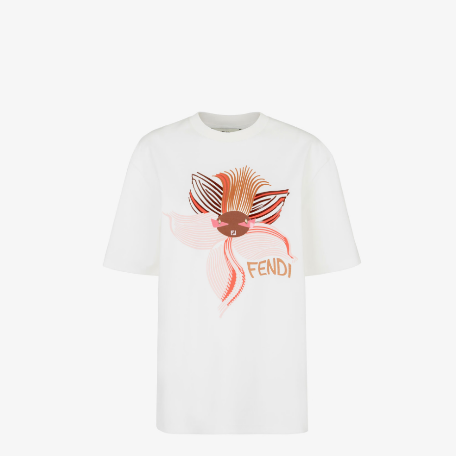 Lunar New Year White Jersey T-Shirt