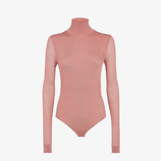 Light Pink Viscose Bodysuit