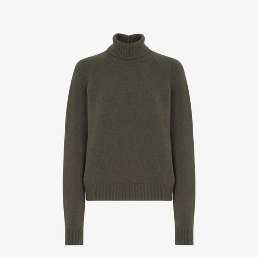 Green Cashmere Pullover