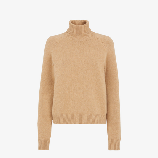 Light Brown Cashmere Pullover