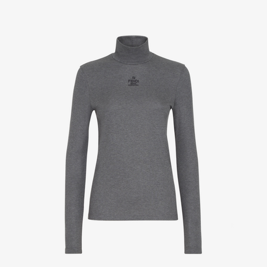 Grey Cotton Jumper