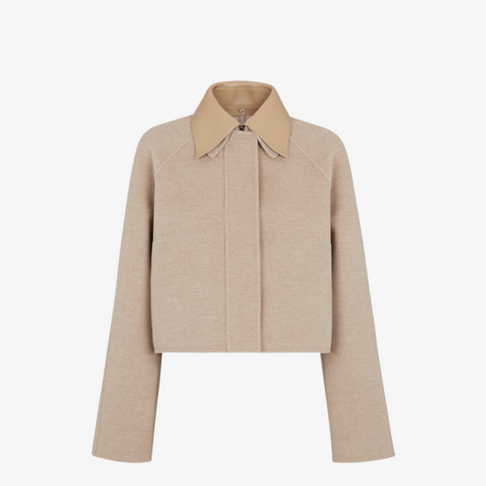 Beige Wool Jacket