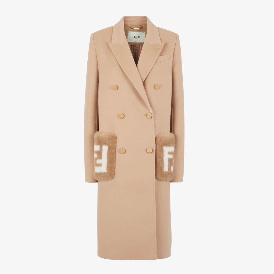 Beige Wool Coat