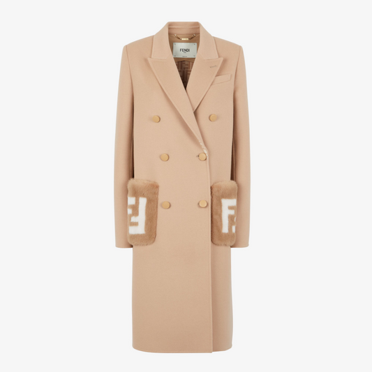 Beige Wool Coat