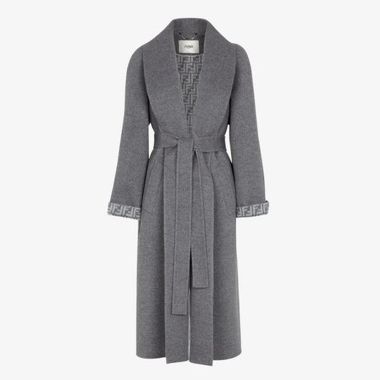 Grey Wool Coat