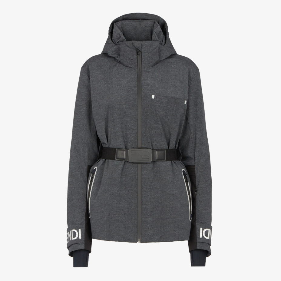 Grey Nylon Jacket