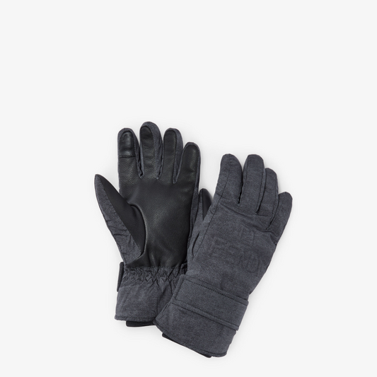 Grey Nylon Gloves