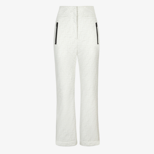 White Nylon Trousers