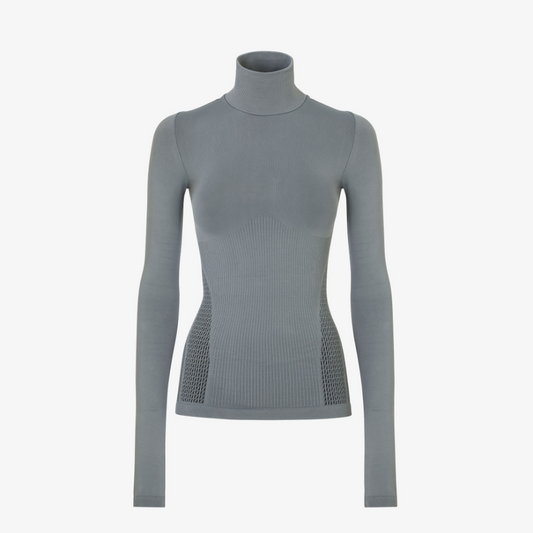 Grey Tech Fabric Jumper