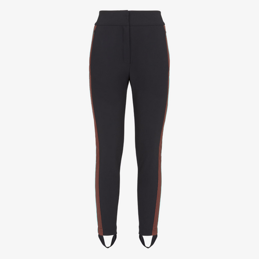 Black Tech Jersey Trousers