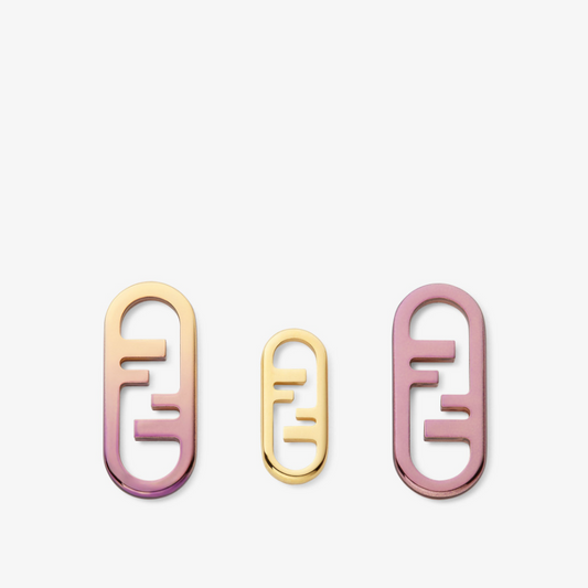 Set Of Fendi O'Lock Earrings