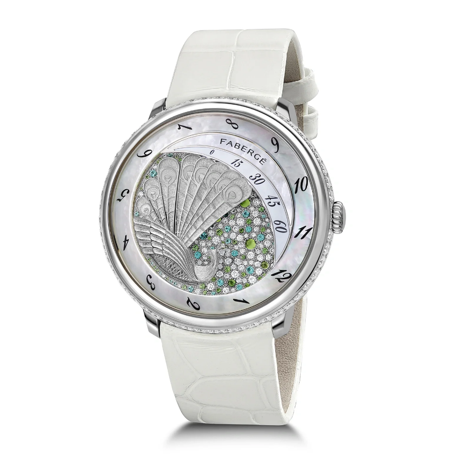 Peacock Gemstone Watch