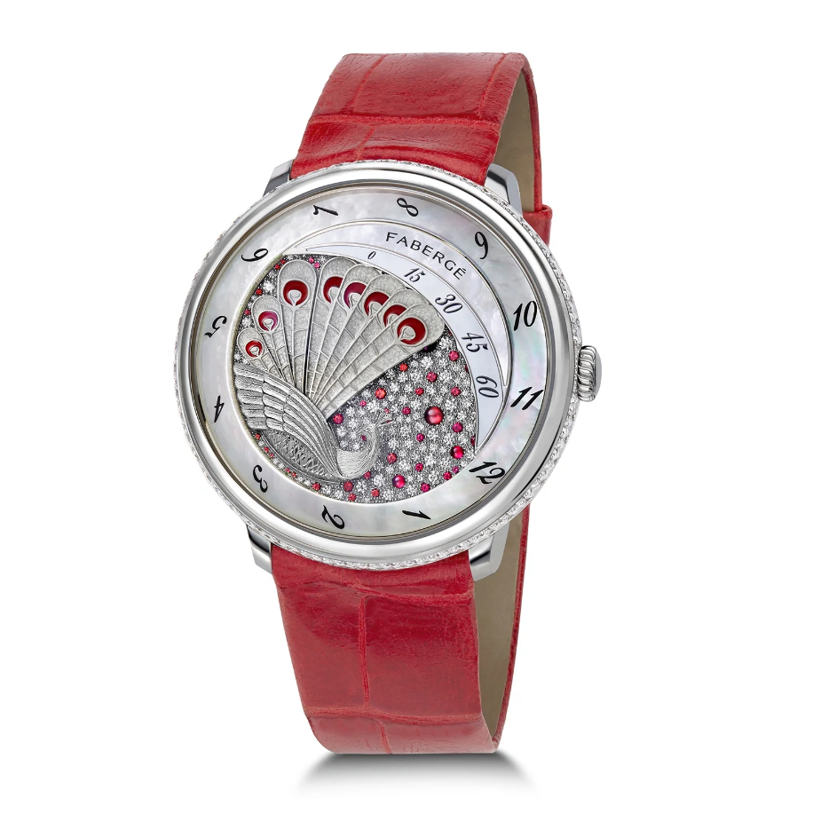 Peacock Gemstone Watch