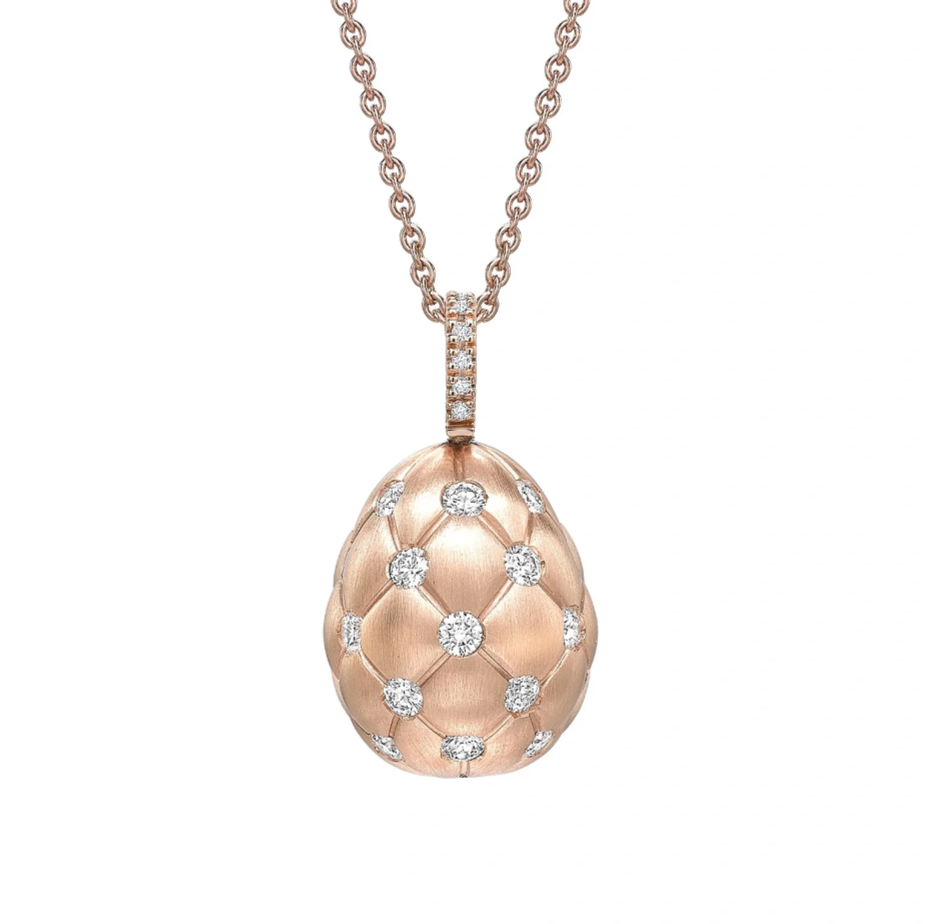 Brushed Egg Pendant