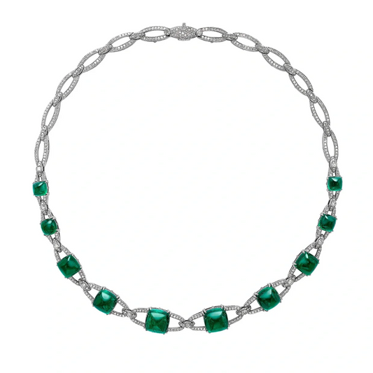 Colours of Love Empress White Gold  & Diamond Necklace