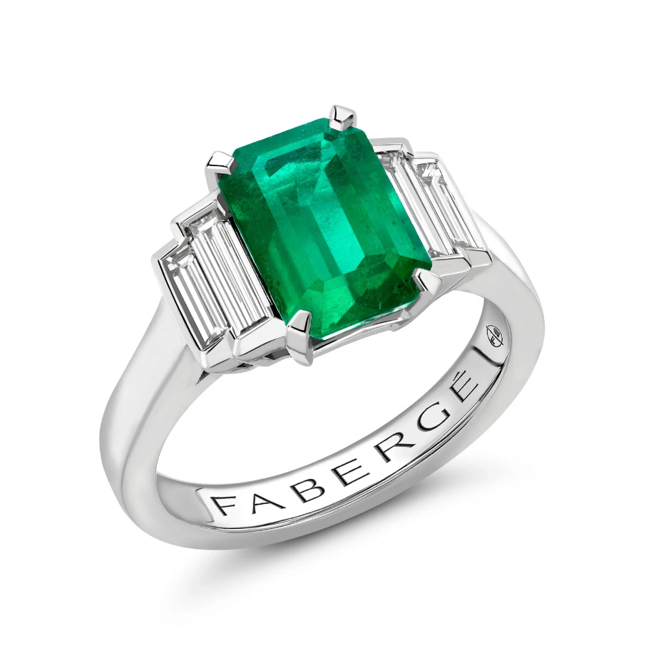 Emerald and Dimond Ring