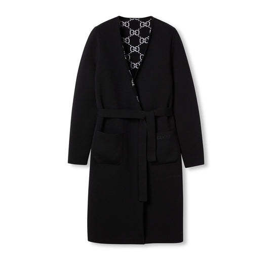 Gucci Reversible GG Wool Cardigan