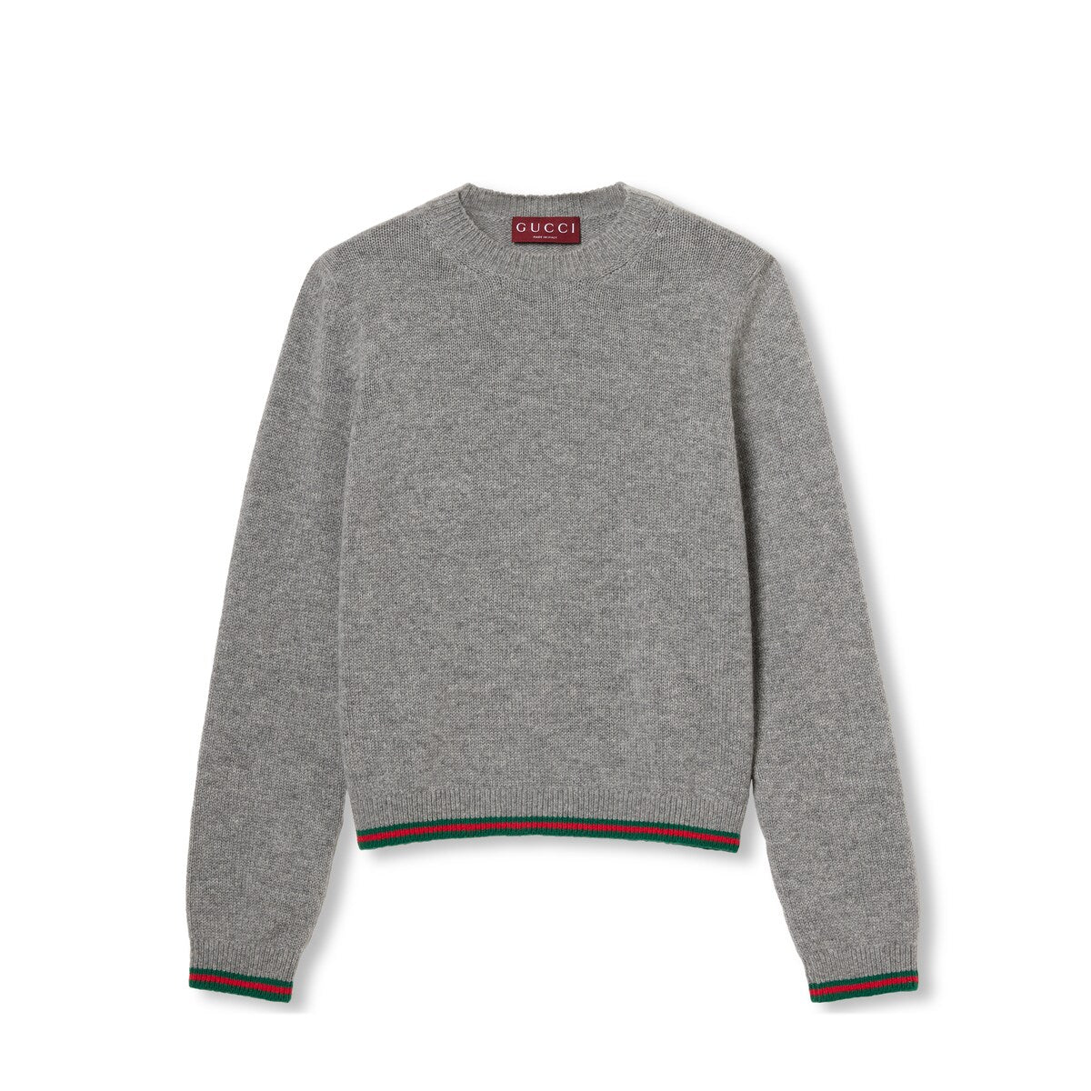 Gucci Fine Cashmere Top With Web