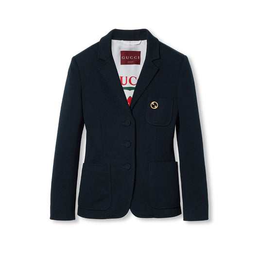 Gucci Cotton Jersey Jacket