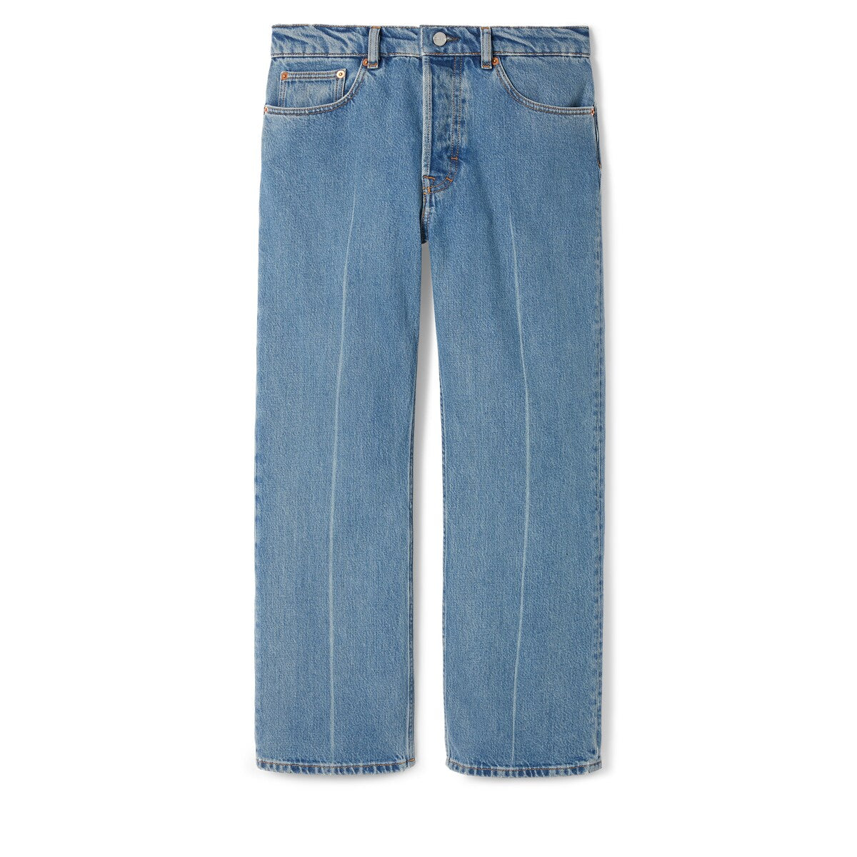 Gucci Low Waist Cropped Denim Pant